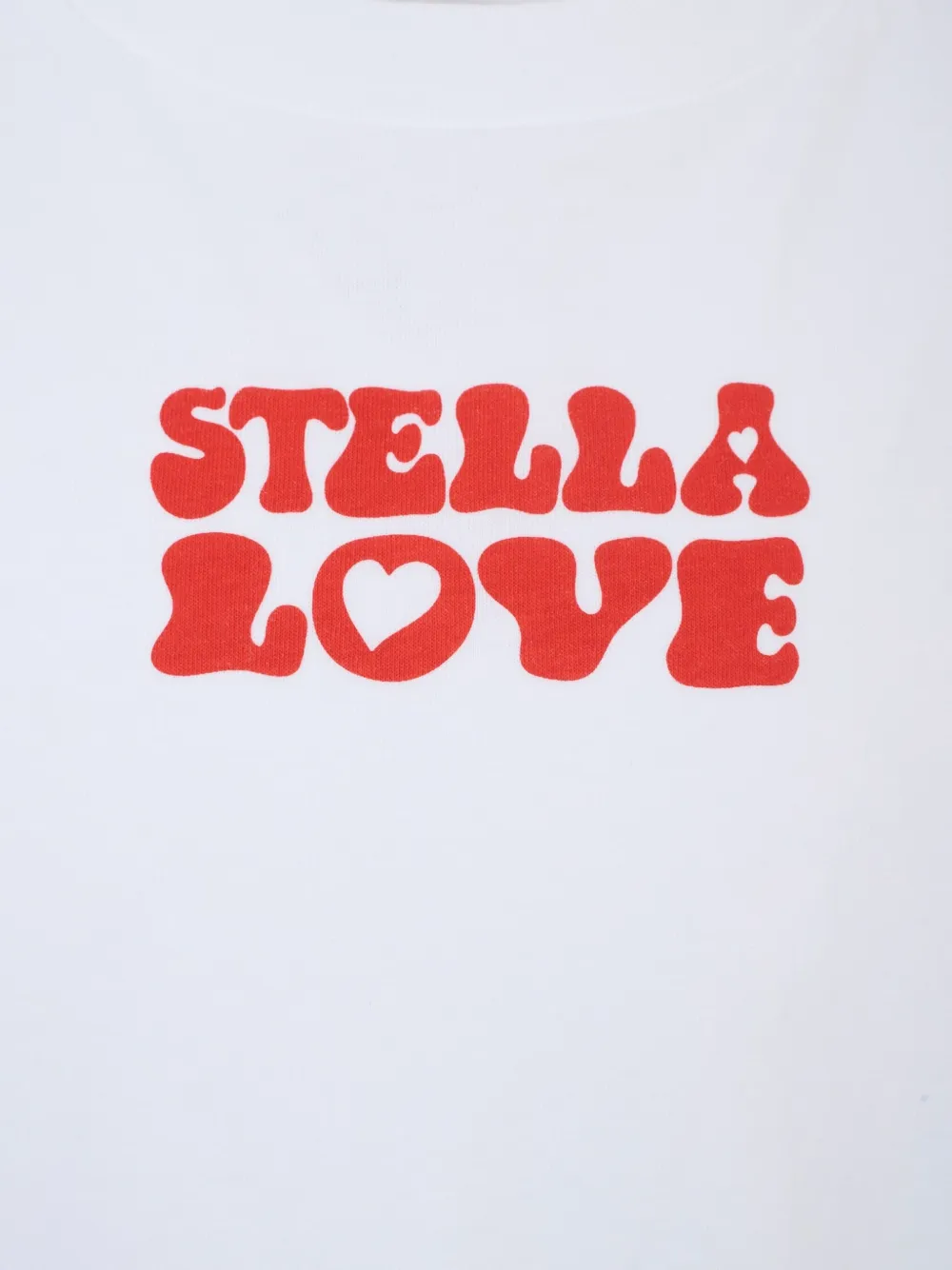 Футболка из органического хлопка с принтом Stella McCartney Kids, белый — фото 3