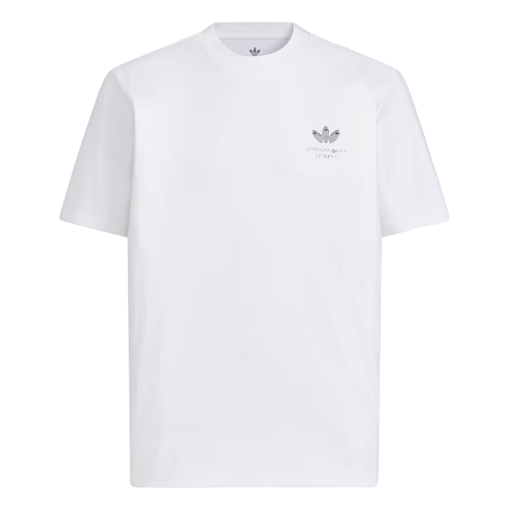

Футболка SS25 HJ TRASH мужская Adidas Originals, белый