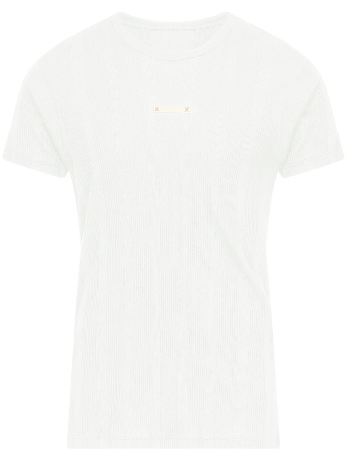 

Maison Margiela футболка с нашивкой-логотипом, белый
