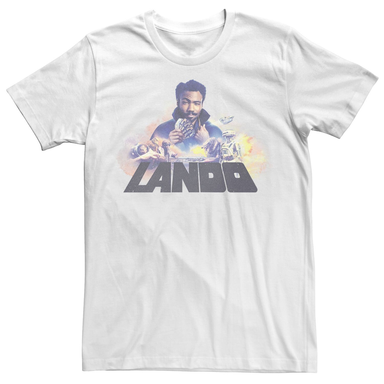 

Мужская футболка с коллажем Lando Calrissian Star Wars