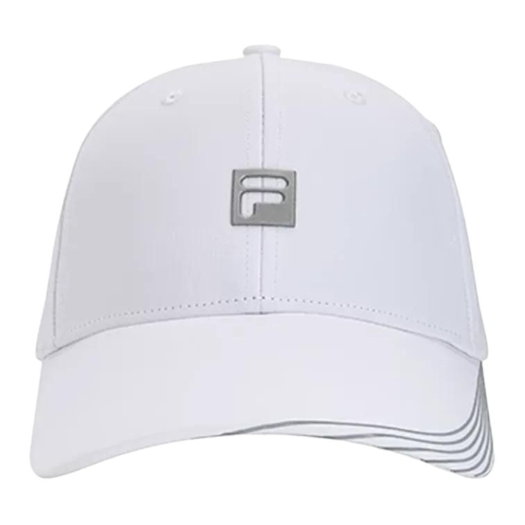 

FILA Бейсболка из полиэстера унисекс белая, White