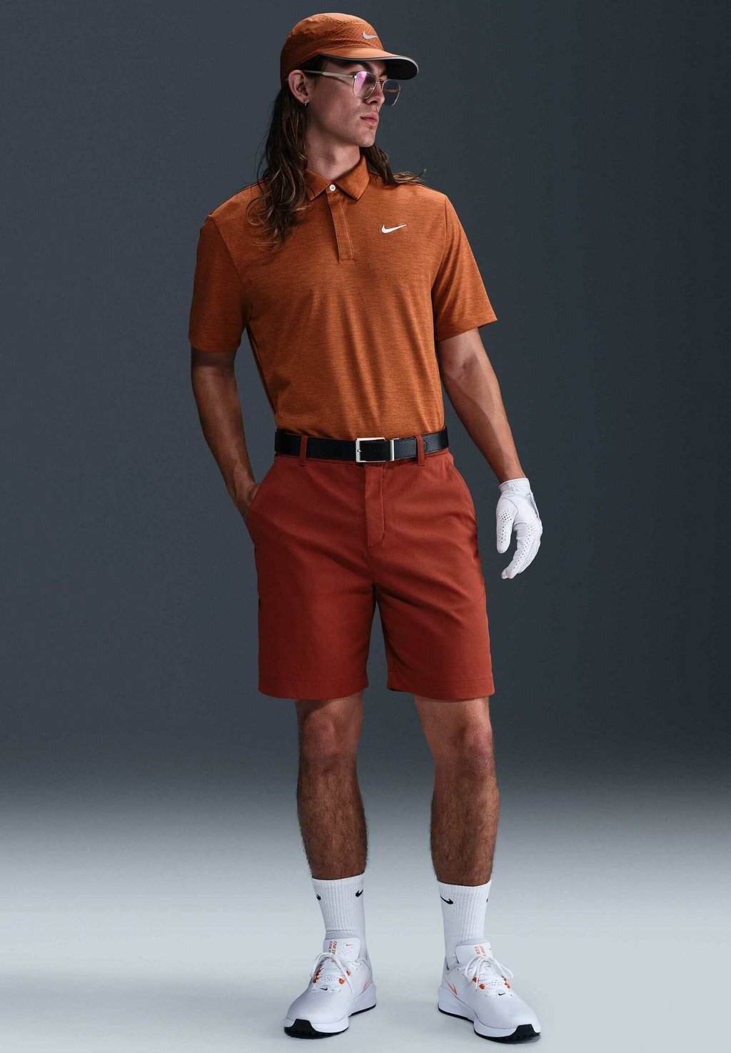 

Рубашка поло TOUR Nike Golf, оранжевый