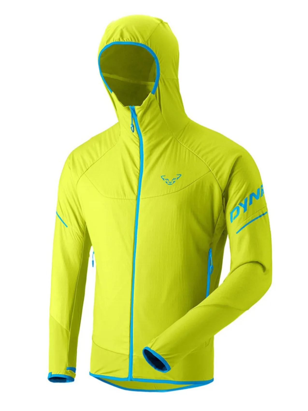 

Куртка DYNAFIT с капюшоном и застежкой-молнией, желтый