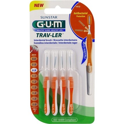 

Щетка межзубная Gum Trav-Ler 1412 0,9 мм, Sunstar