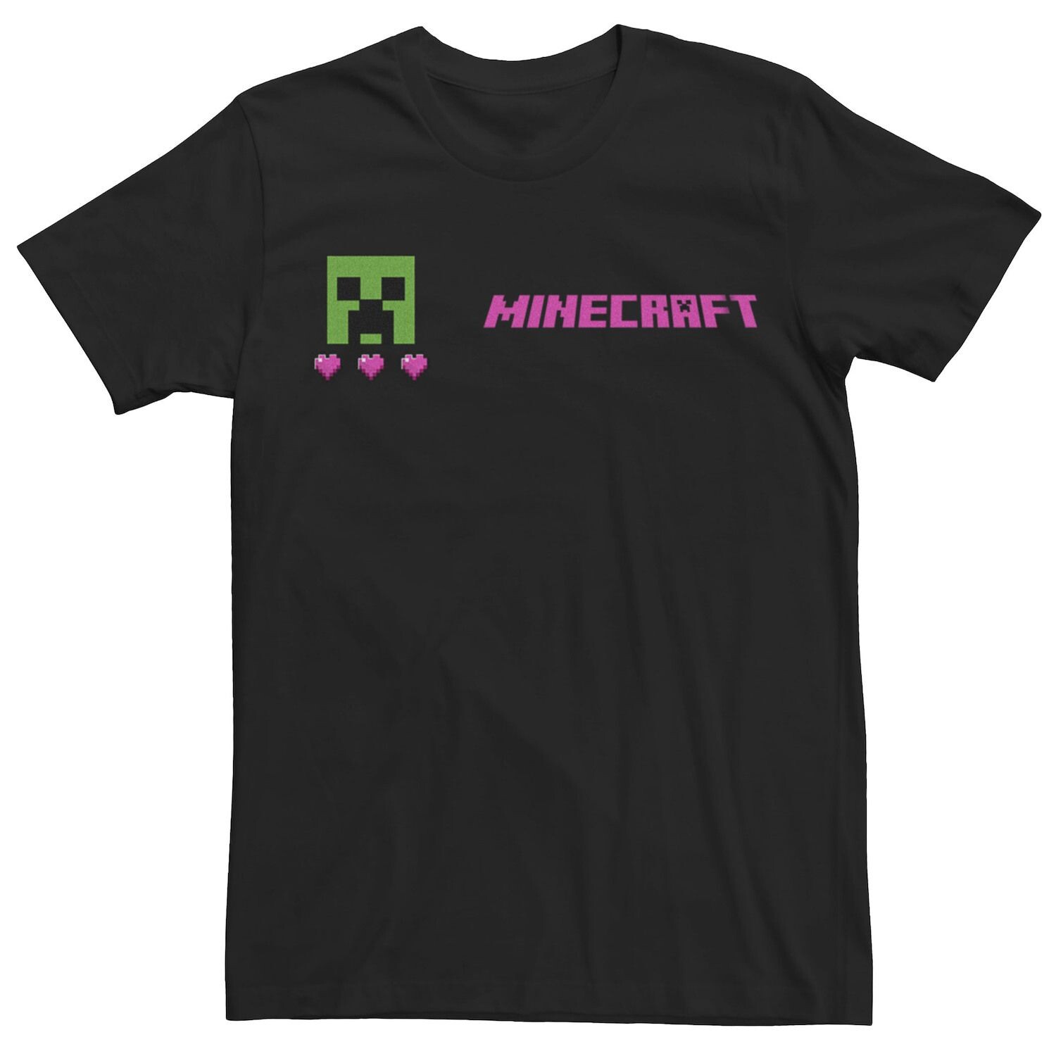 

Детская футболка Minecraft Creeper Little Hearts Licensed Character
