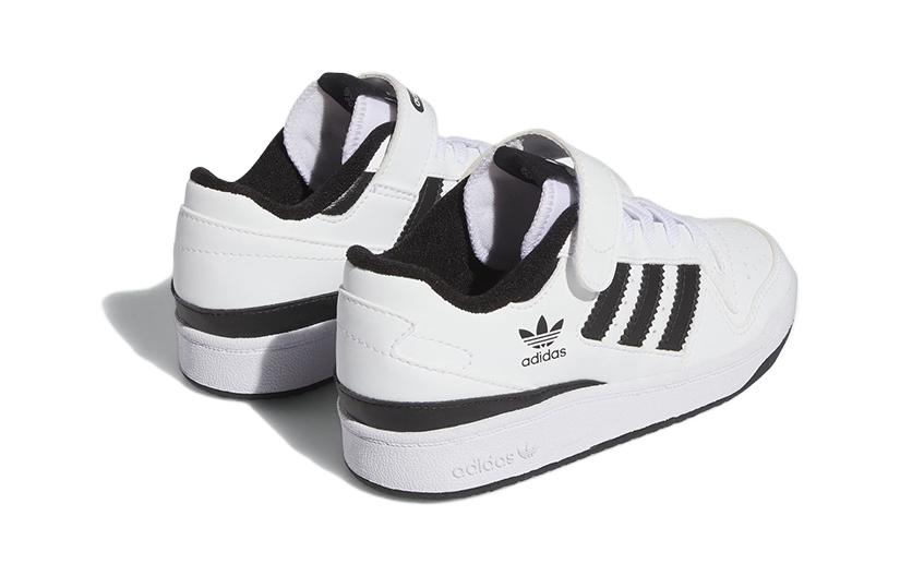 Adidas Forum Low Cloud White Core Black PS Adidas Originals, Белый Черный — фото 4