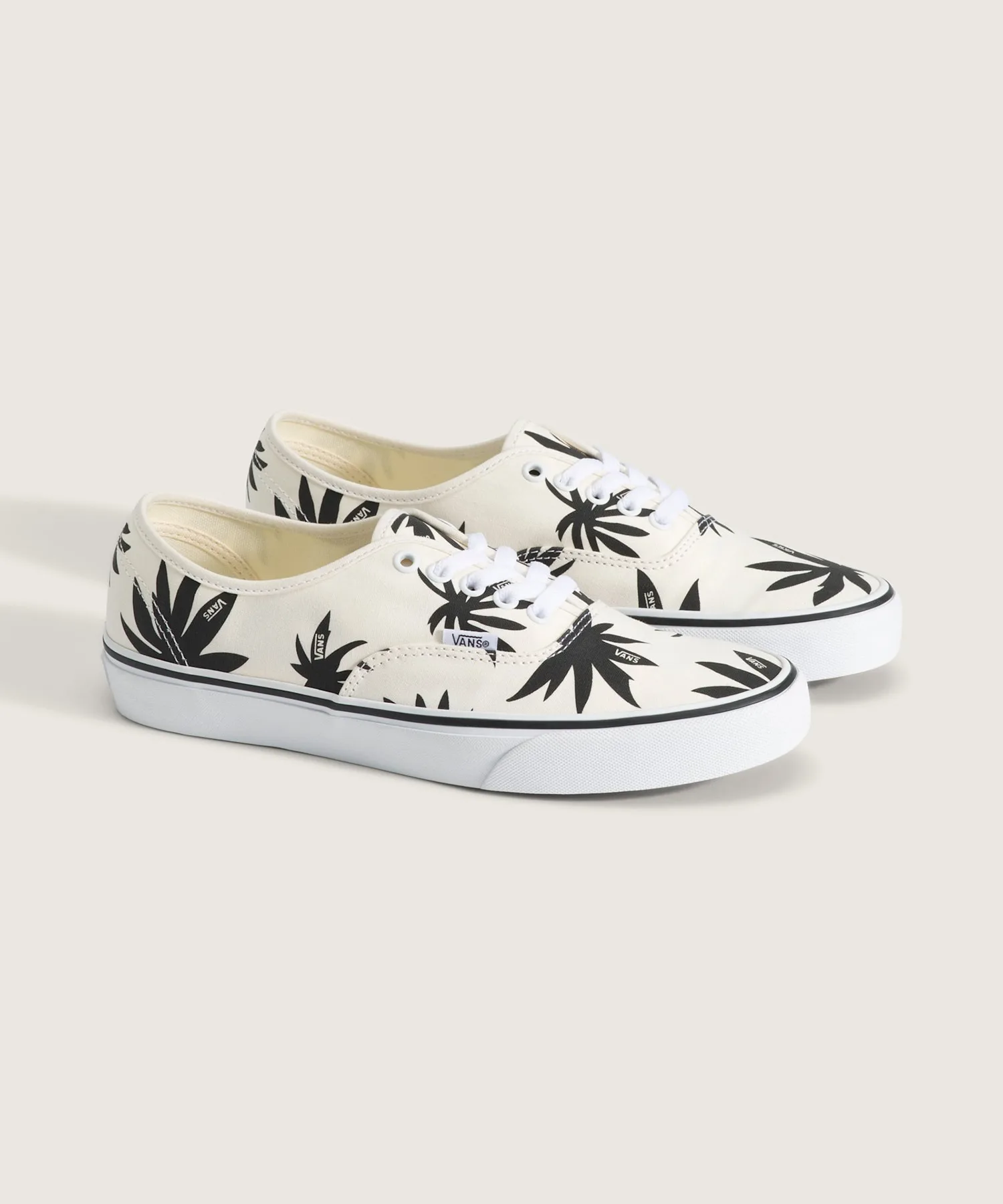Унисекс кеды из канваса Authentic Archive MARSHMALLOW VANS бело-чёрные — фото 2