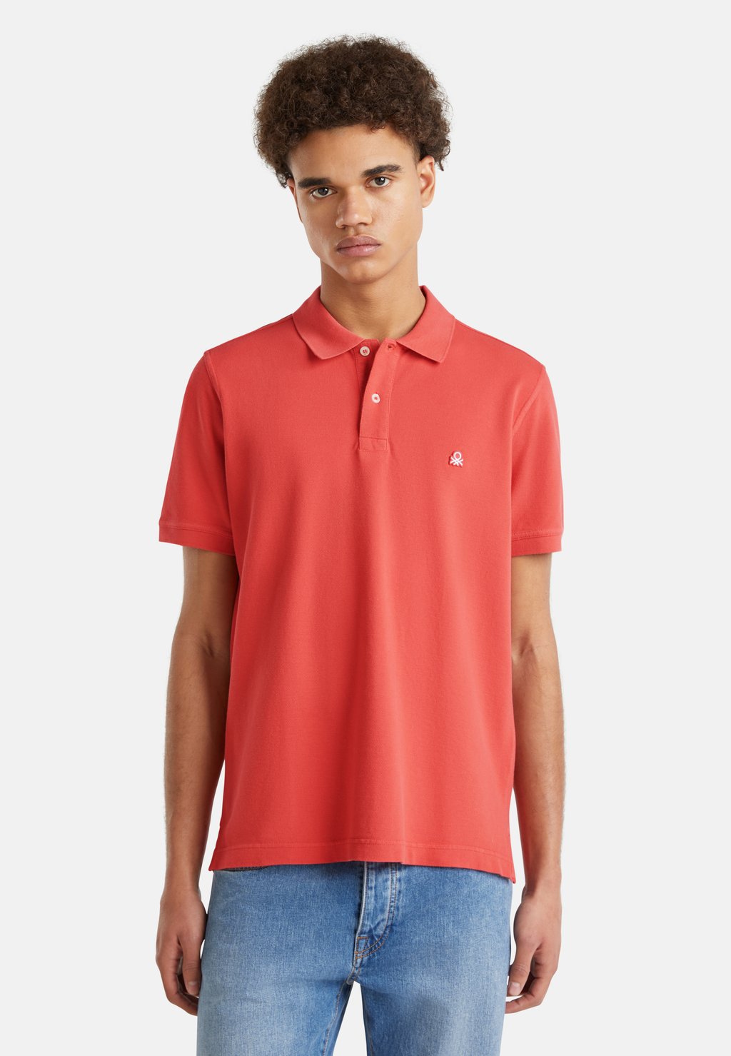 

Рубашка поло REGULAR FIT United Colors of Benetton, красный