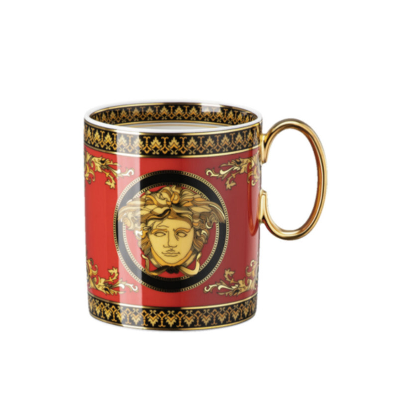 

Rosenthal Versace Кружка Icarus Medusa с ручкой 0,30 л Rosenthal meets Versace, разноцветный/золотой