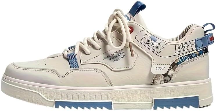 

HHHCHPM Удобные противоскользящие кроссовки для мужчин для активного отдыха на улице - модные кеды, бежевый