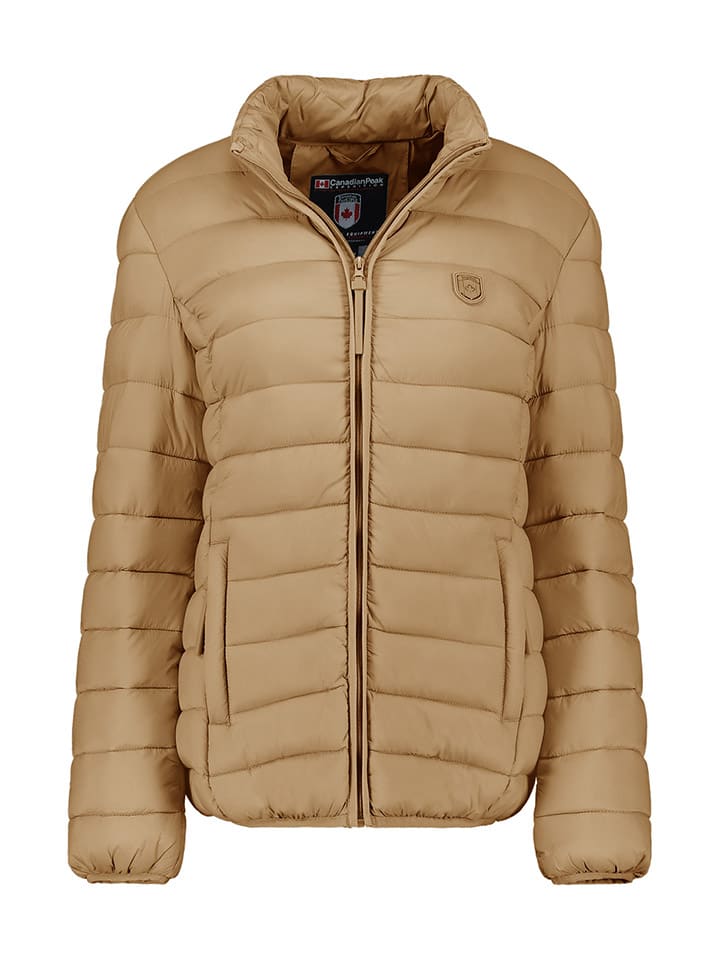

Canadian Peak Стеганая куртка "Akitaleak" светло-коричневого цвета