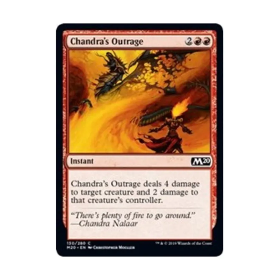 

CCG Ярость Чандры (клавиша С), MTG - Core Set 2020