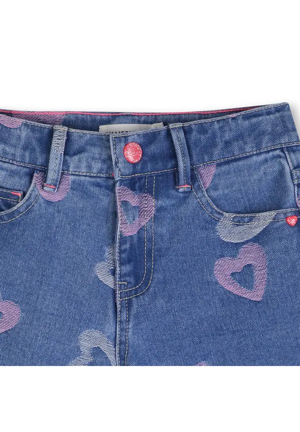 Джинсовые шорты Billieblush, Denim Blue — фото 3