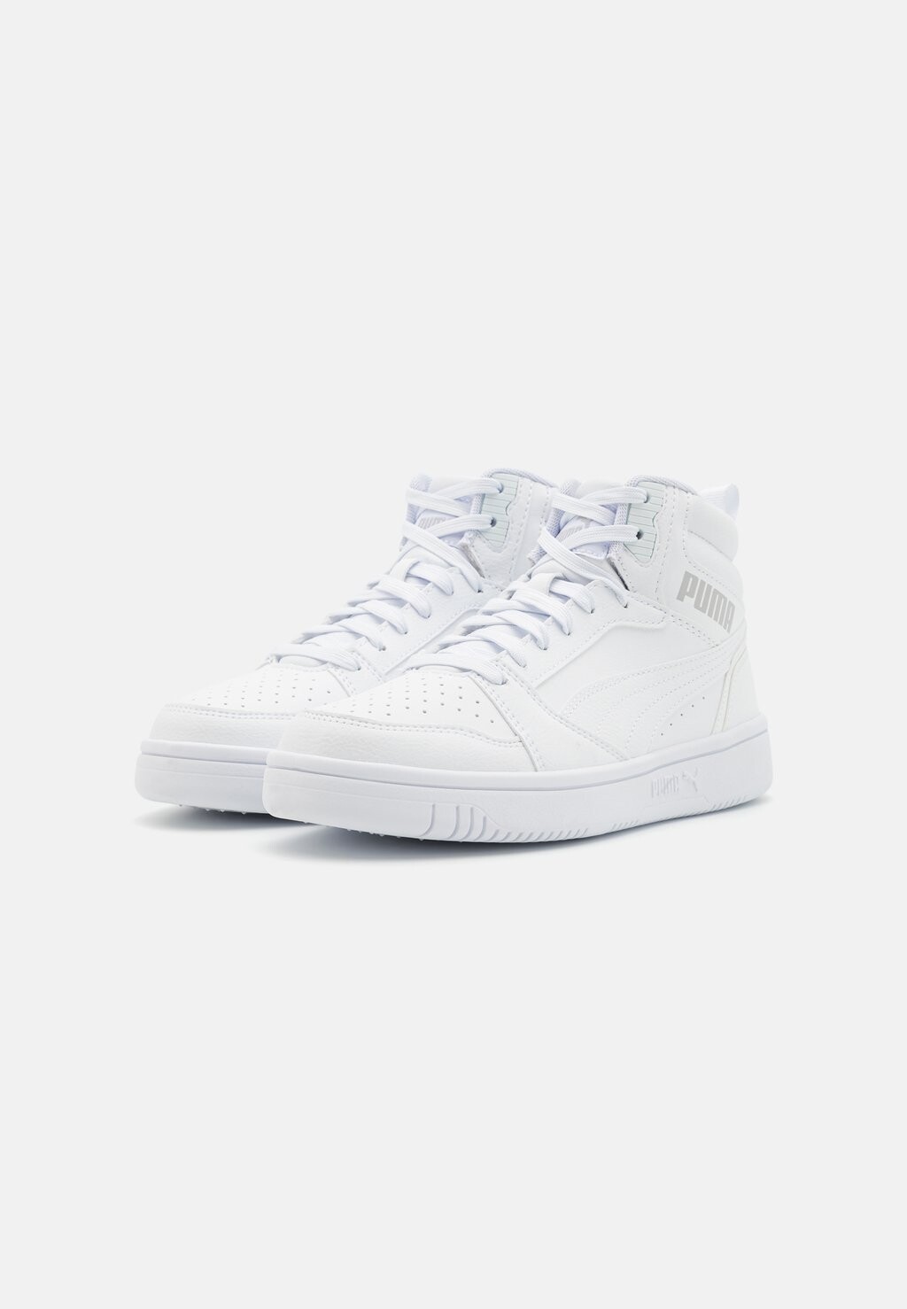 Высокие кеды Rebound V6 Unisex Puma, цвет white/cool light gray — фото 2