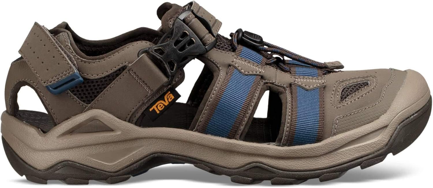 

Мужские кожаные сандалии Teva M Omnium 2 Fisherman, Bungee Cord