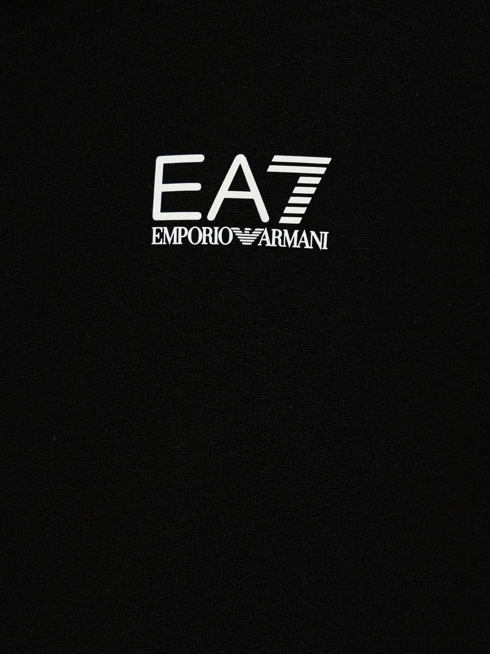 Спортивный костюм с логотипом Ea7 Emporio Armani, черный — фото 3