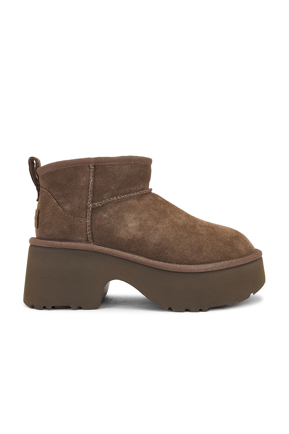 

Ботинки женские Classic Ultra Mini New Heights Boot Ugg, цвет Hickory