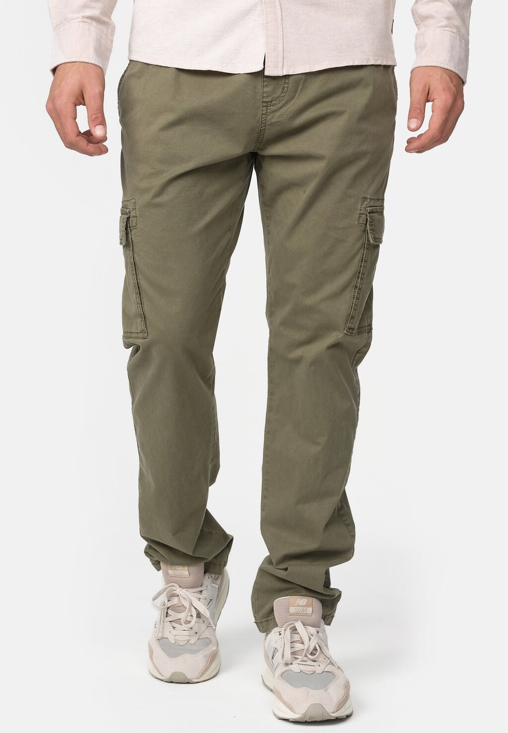 

Брюки карго BROADWICK INDICODE JEANS, цвет army
