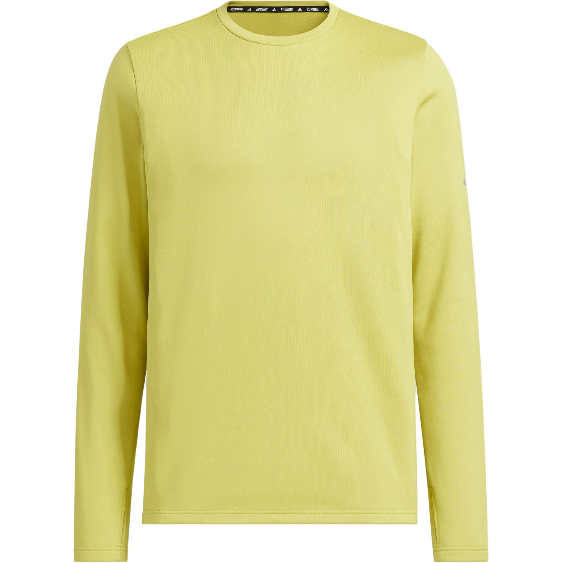 

Adidas Футболка для бега Unisex мягкая кислотно-оранжевая зеленая/Dark Silver Gray