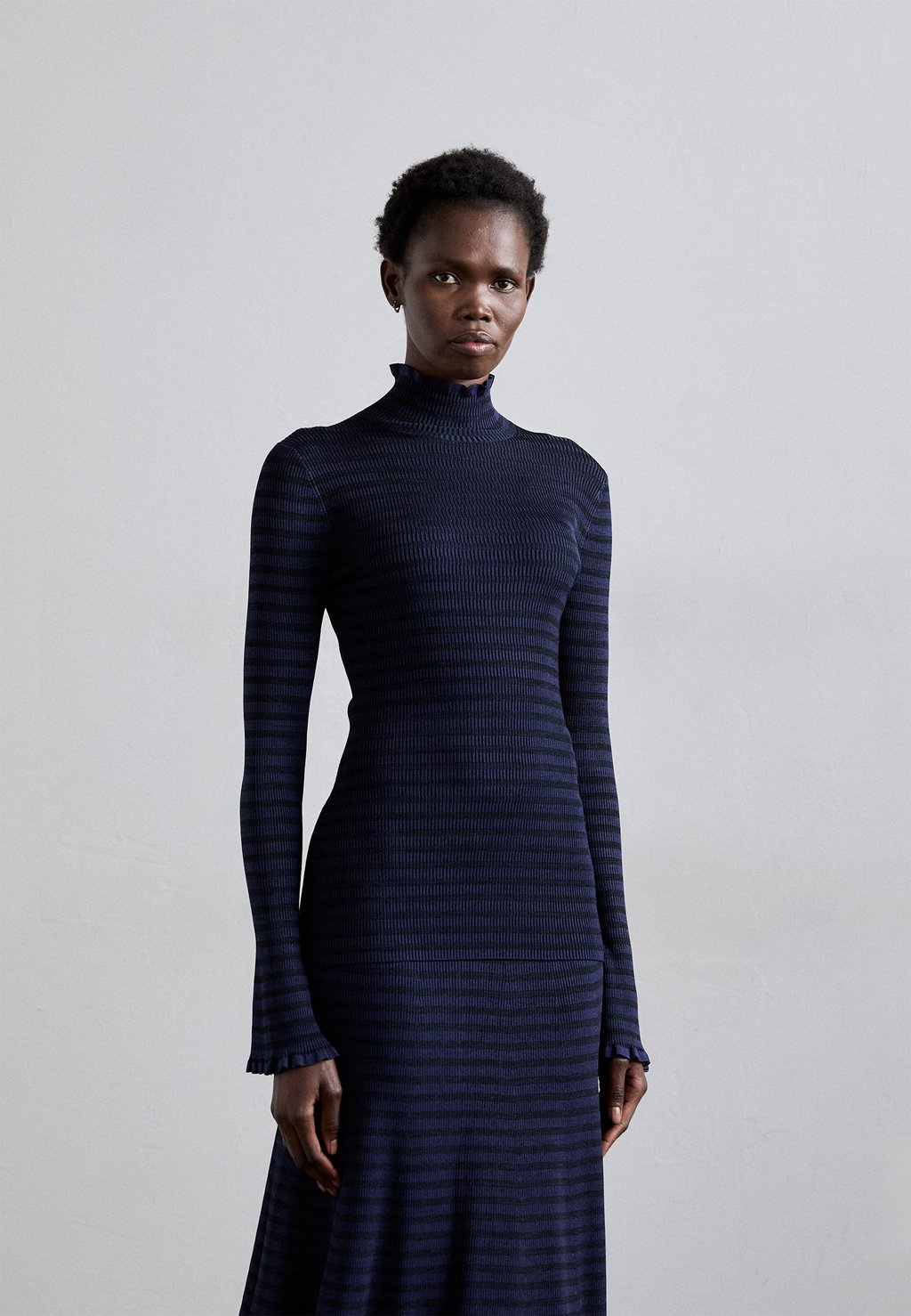 

Джемпер PHYLLIS TURTLENECK Proenza Schouler White Label, темно-синий
