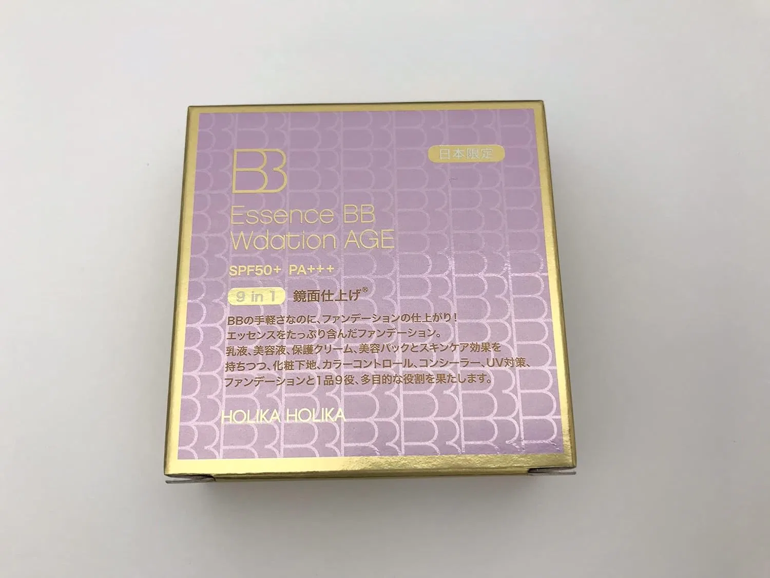 BB-крем Holika Holika Essence BB W Date Age, 19 г, серебристый