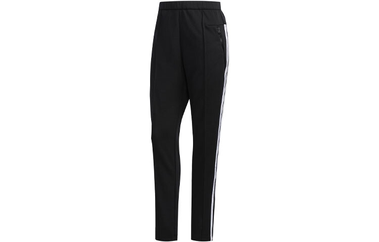 

Трикотажные спортивные штаны женские черные Adidas