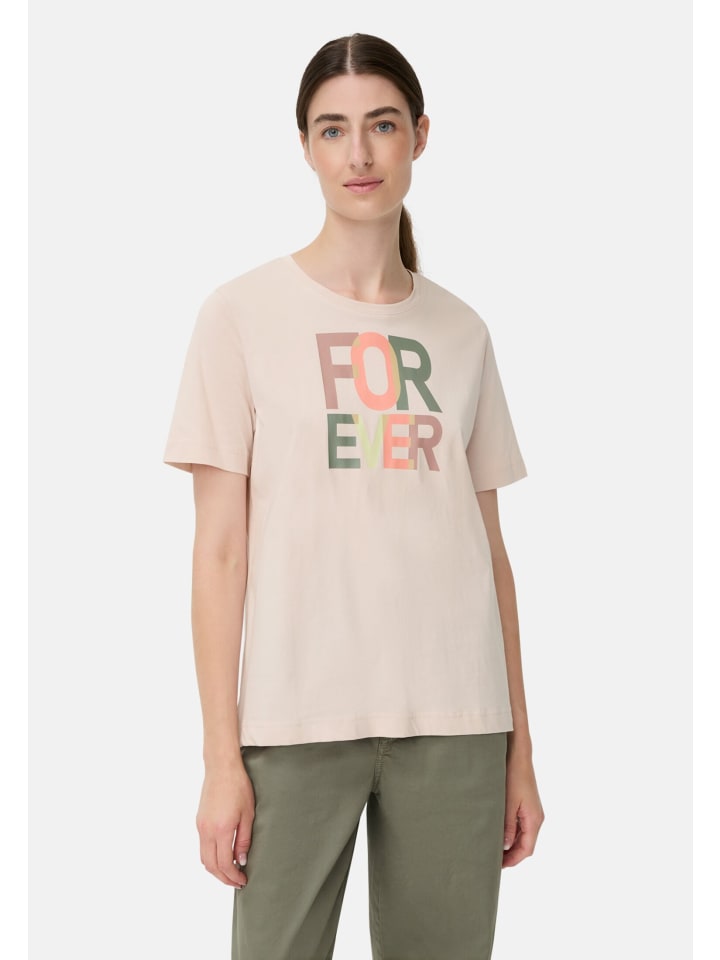 

Футболка из чистого хлопка сиренево-розового цвета Camel Active, Розовый, Футболка из чистого хлопка сиренево-розового цвета Camel Active