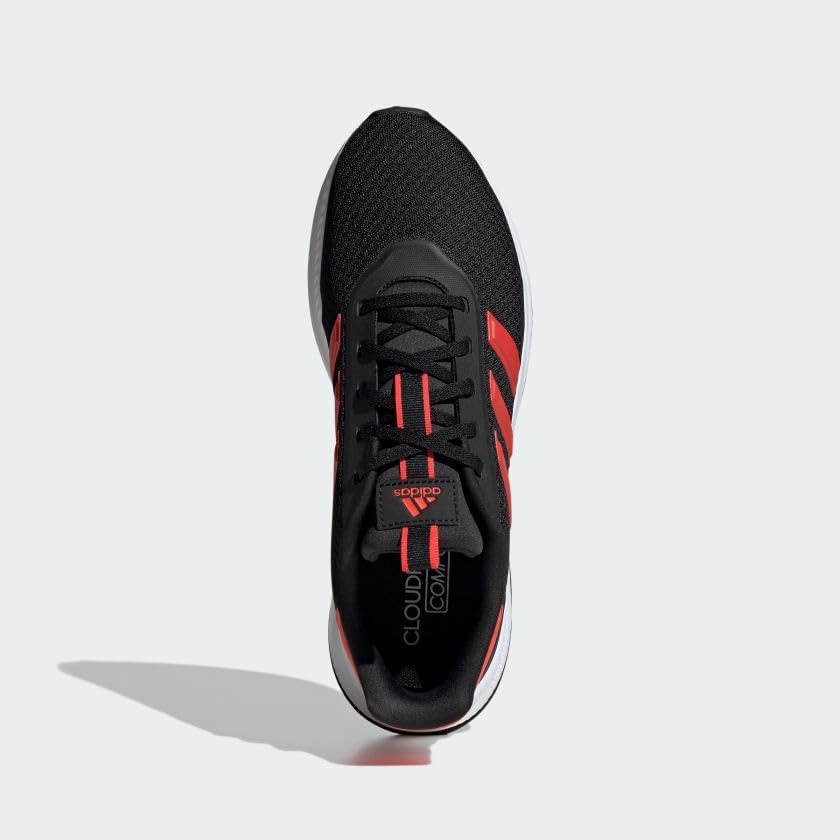 Мужские кроссовки Adidas XPLR Path, белый/черный/красный/ярко-красный — фото 3