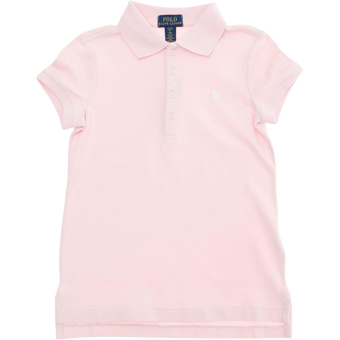 

Детская поло Polo Ralph Lauren, розовый