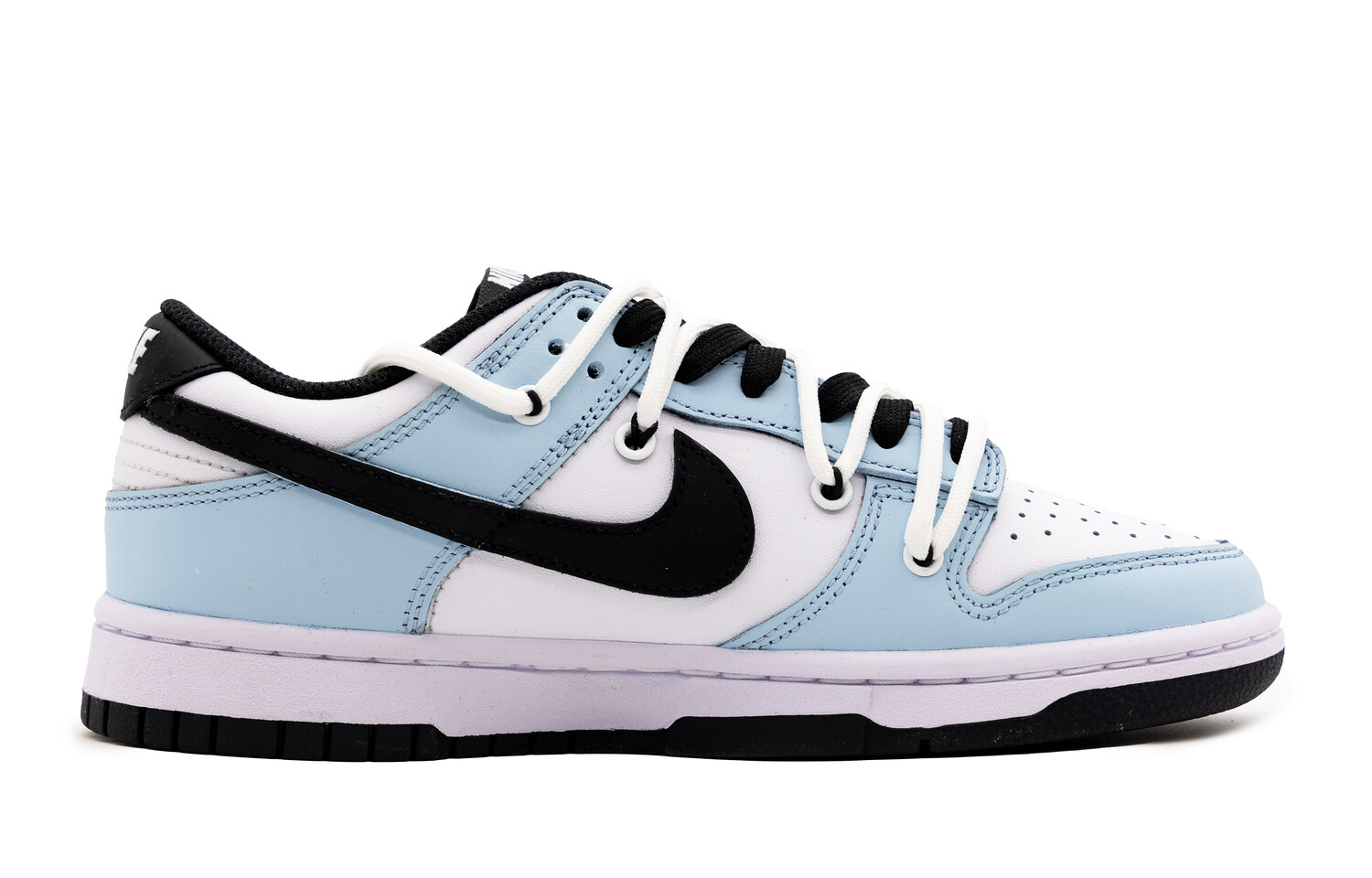 

Кроссовки Nike Dunk Skateboard Shoes Women's Low-Top Blue White, Синий, Кроссовки Nike Dunk Skateboard Shoes Women's Low-Top Blue White