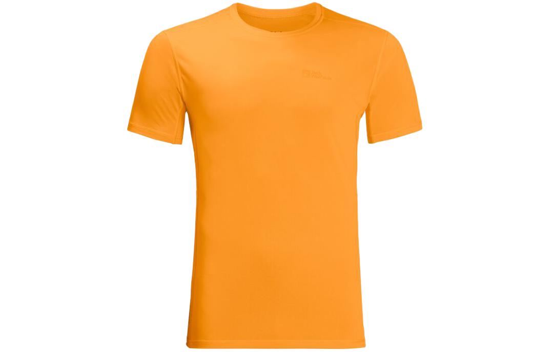 

Футболка мужская с круглым вырезом, умеренный прямой крой JACK WOLFSKIN, оранжевый/3087