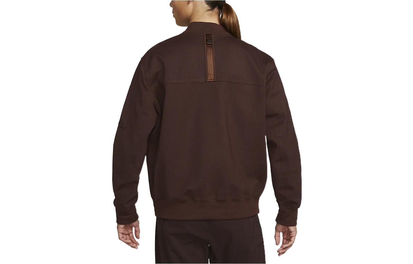 Куртка Men's Nike Sportswear Storm-fit Tech Pack Unlined Loose Zipper Jacket DM5502-215, коричневый — фото 2