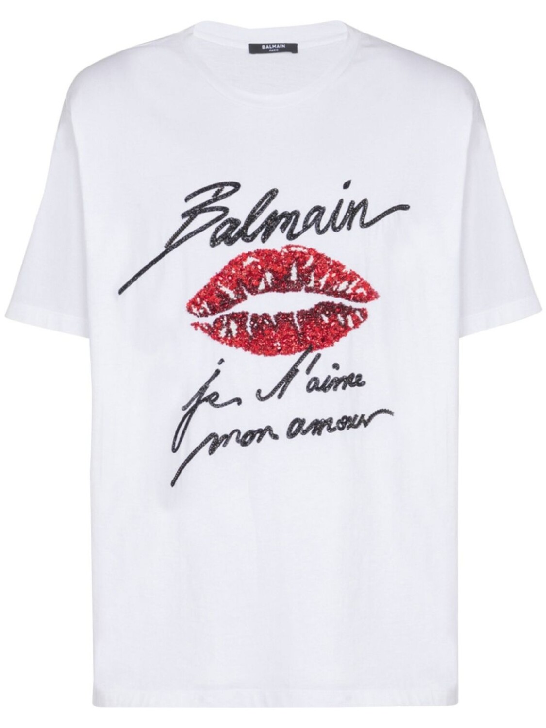 

Футболка Love Letter Balmain, белый