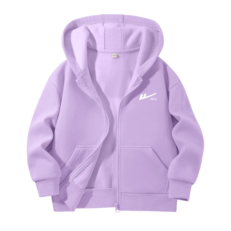 Толстовка с капюшоном утепленная унисекс WARRIOR, Light Purple/H Silicone Huili White K