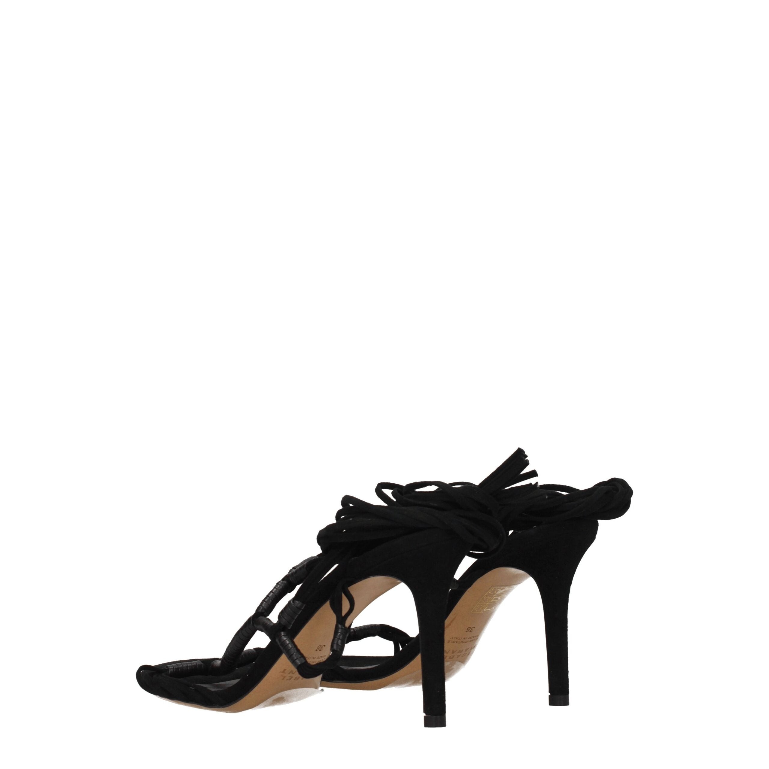 Isabel Marant Leather Women's Sandal, черный — фото 4