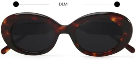 

Винтажные овальные солнцезащитные очки из ацетата для женщин, поляризованные солнцезащитные очки для мужчин, очки с защитой от УФ-излучения UV400 MTZJH, Yellow Blue