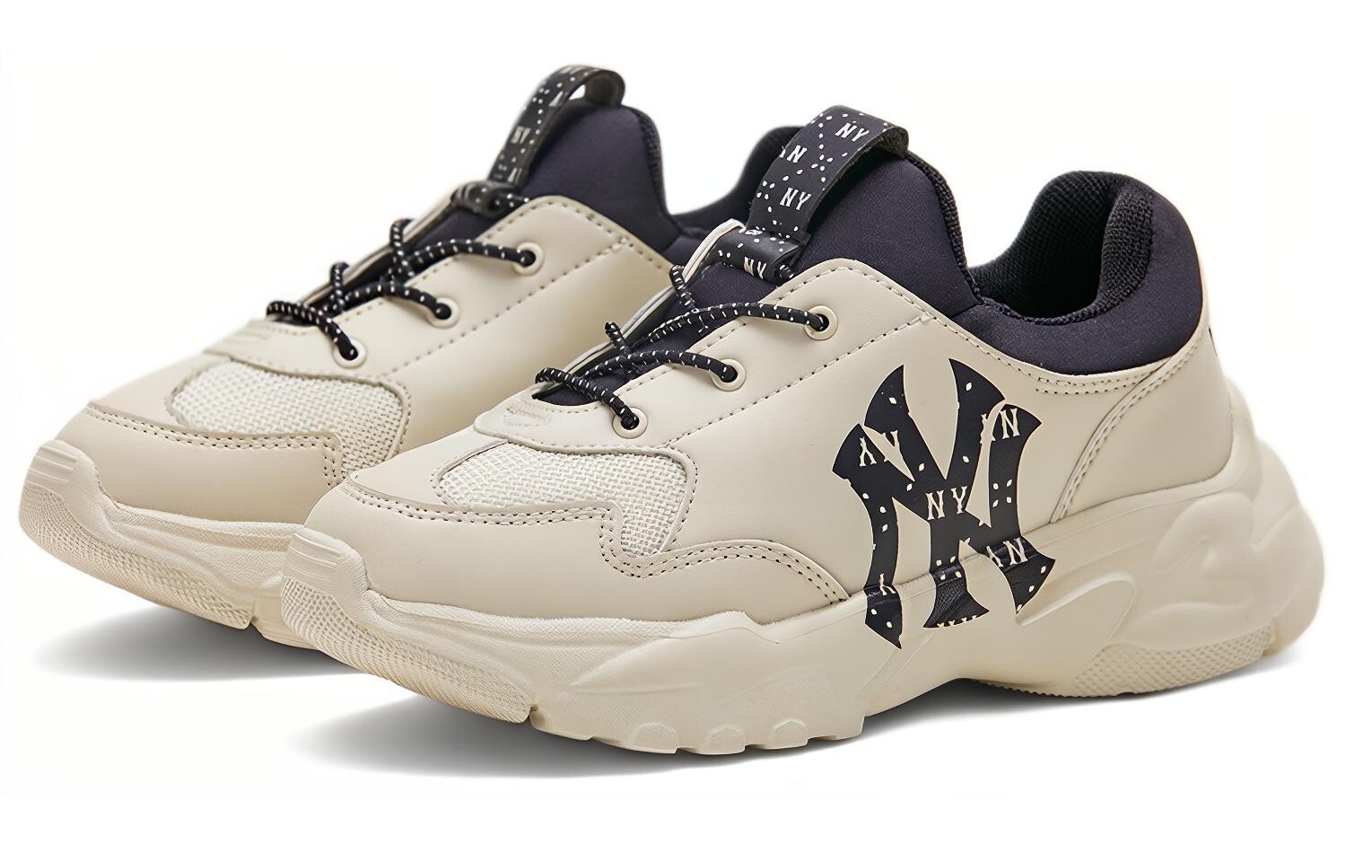 Толстые детские кроссовки GS Low-top черного цвета Mlb, черный — фото 2