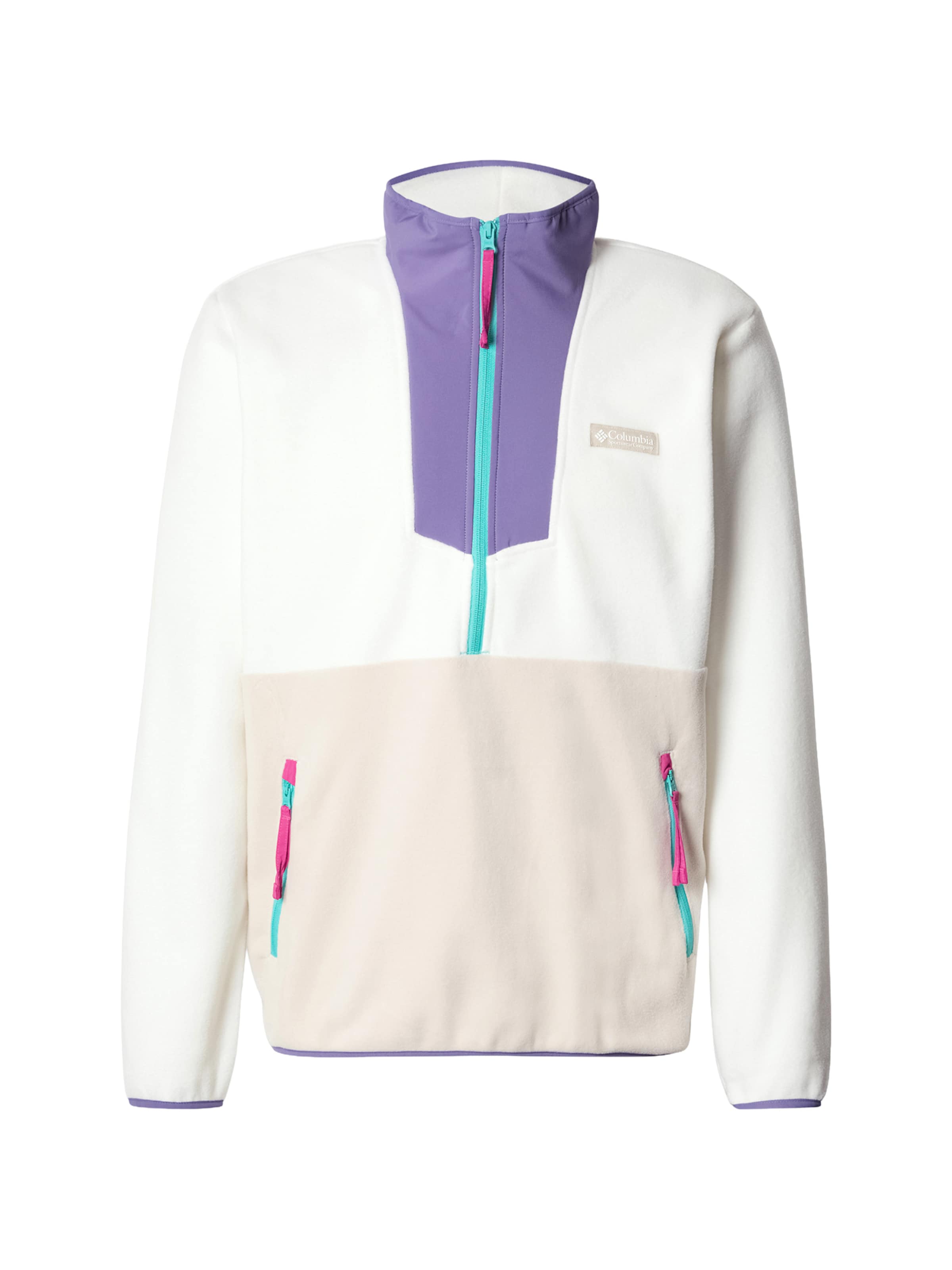 

COLUMBIA Спортивный худи на молнии 'Sequoia Grove' в белом цвете