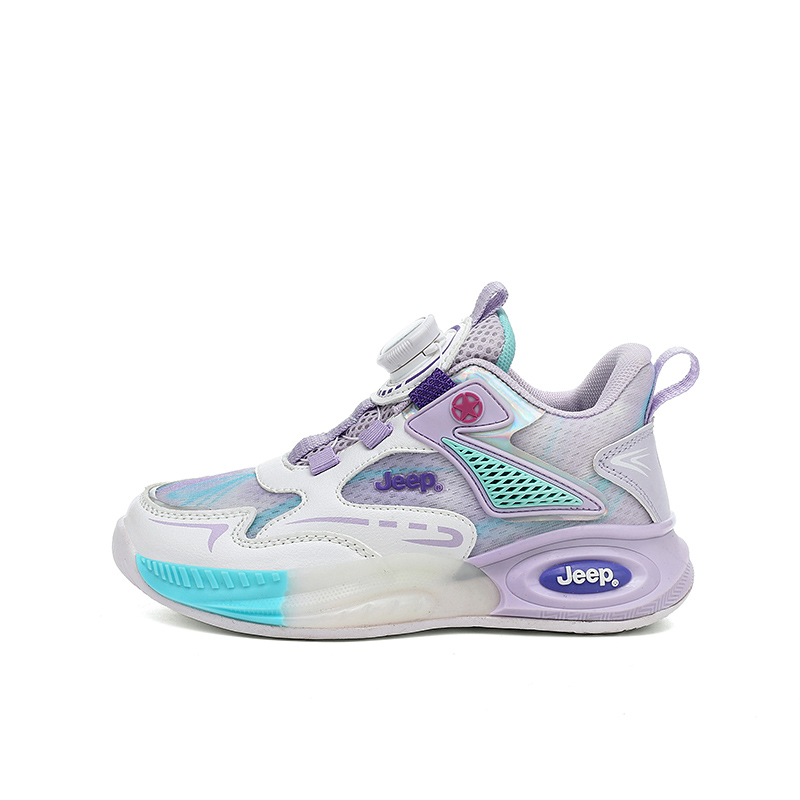 

Jeep Беговые кроссовки низкие детские Abrasion Resistant Lightweight Cushioning Autumn Moon Purple