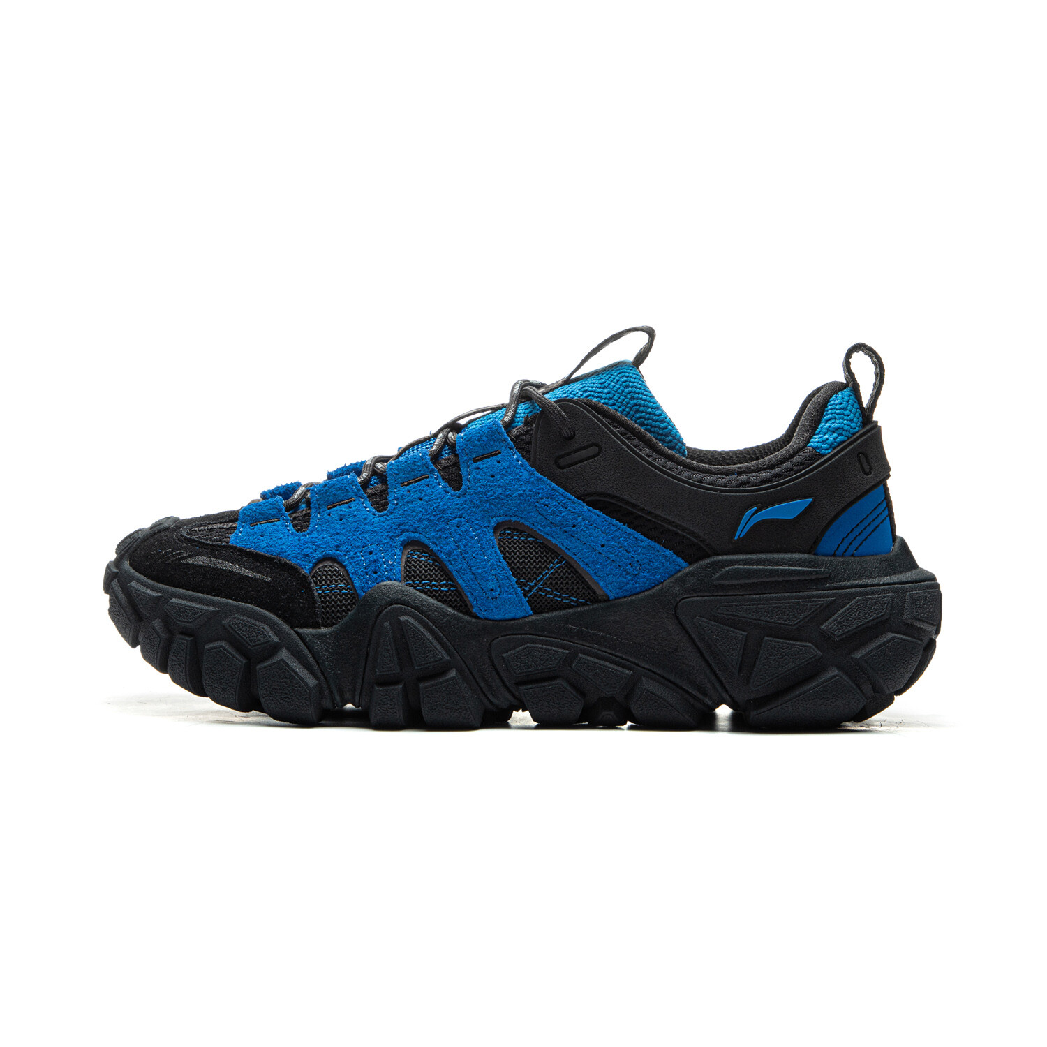 

Кроссовки LINING Dunes Lifestyle Shoes Men Low-top Black/Blue, черный/синий