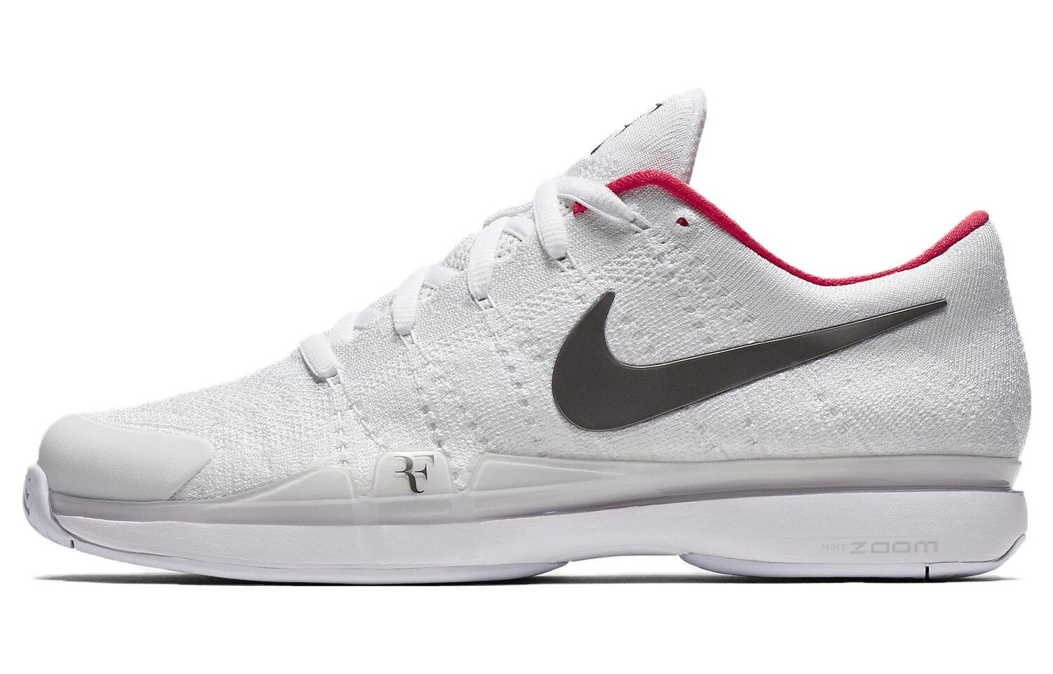 

Кроссовки для тенниса Zoom Vapor 9.5 RF Flyknit мужские с низким верхом серые/черные Nike