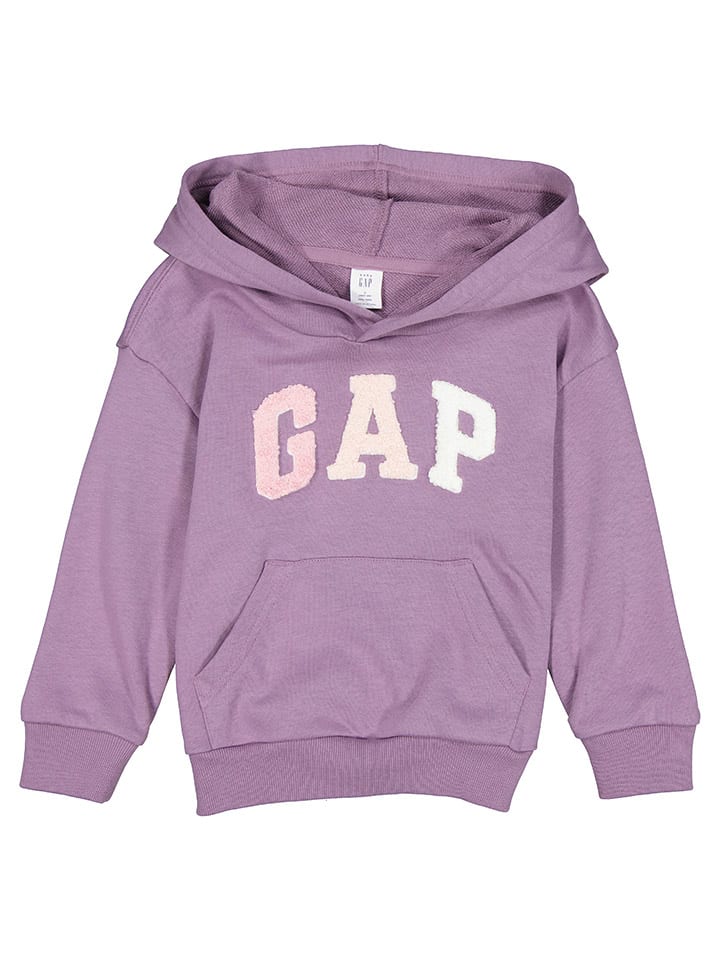 

Пуловер с капюшоном GAP Hoodie, фиолетовый