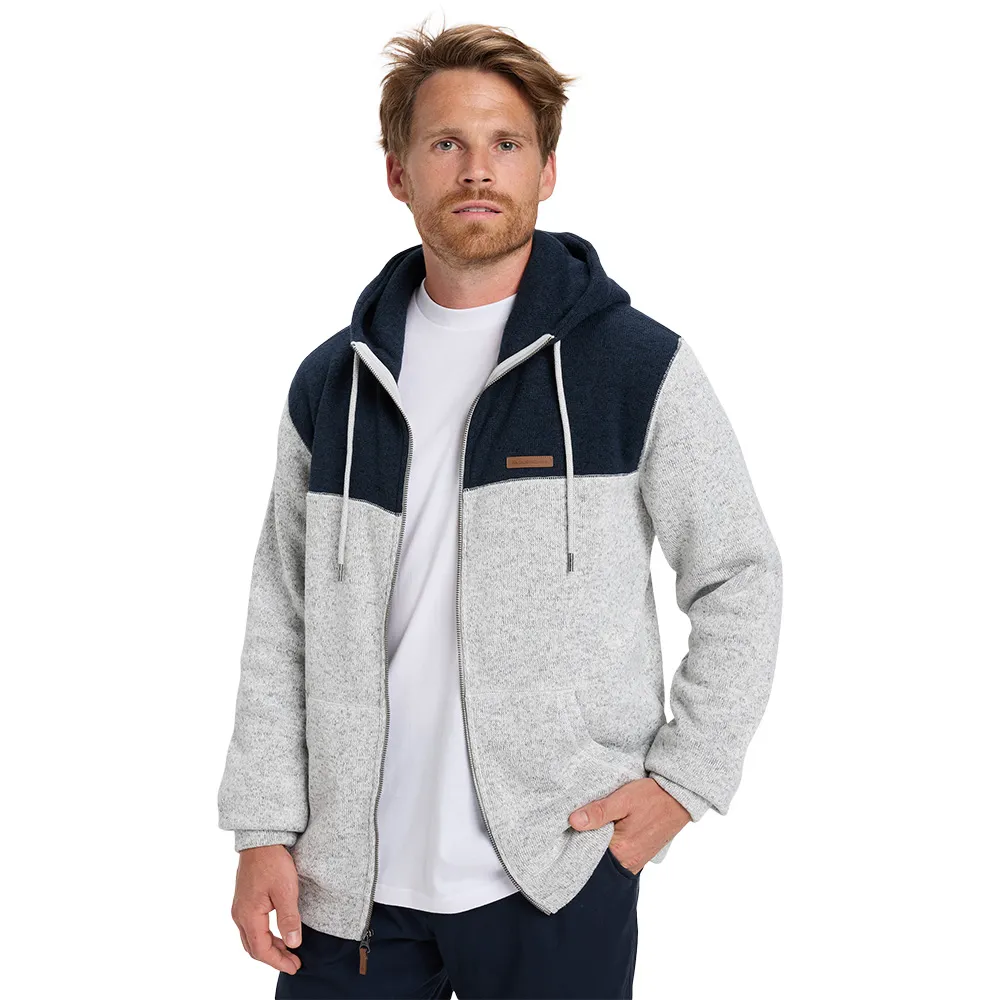 

Толстовка Quiksilver Keller Block full zip, серый