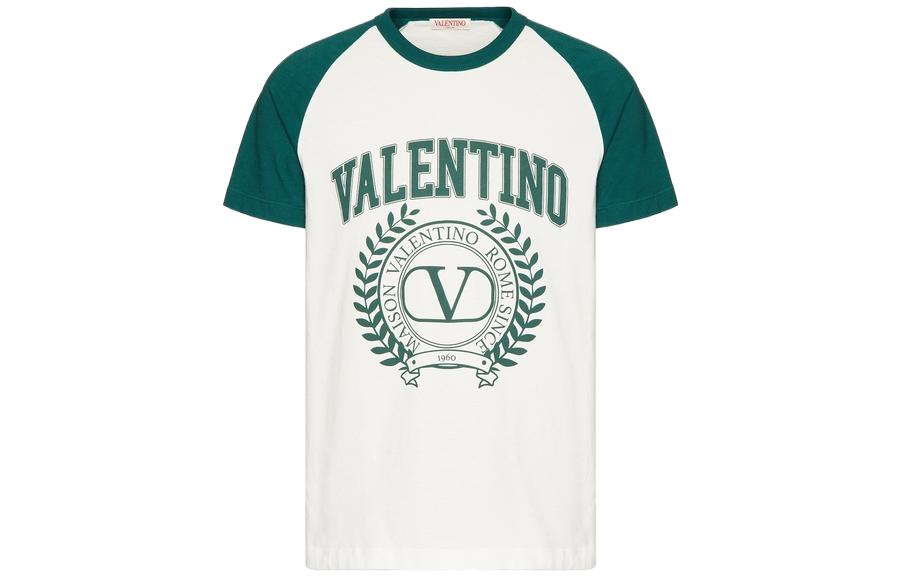 

Футболка с логотипом Valentino, разноцветная