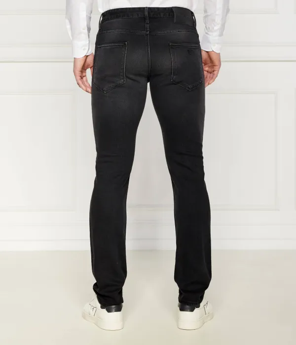 Джинсы j06 Slim fit Emporio Armani, серый — фото 4