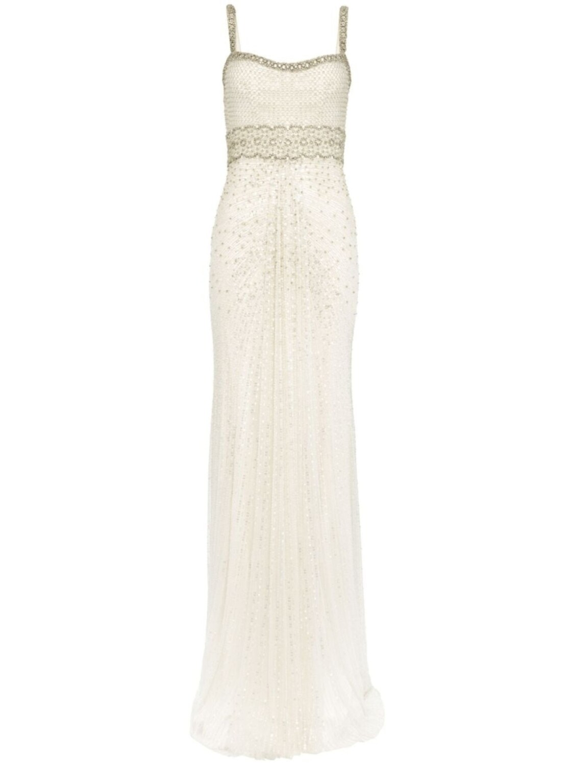 

Jenny Packham платье Beomia, серый