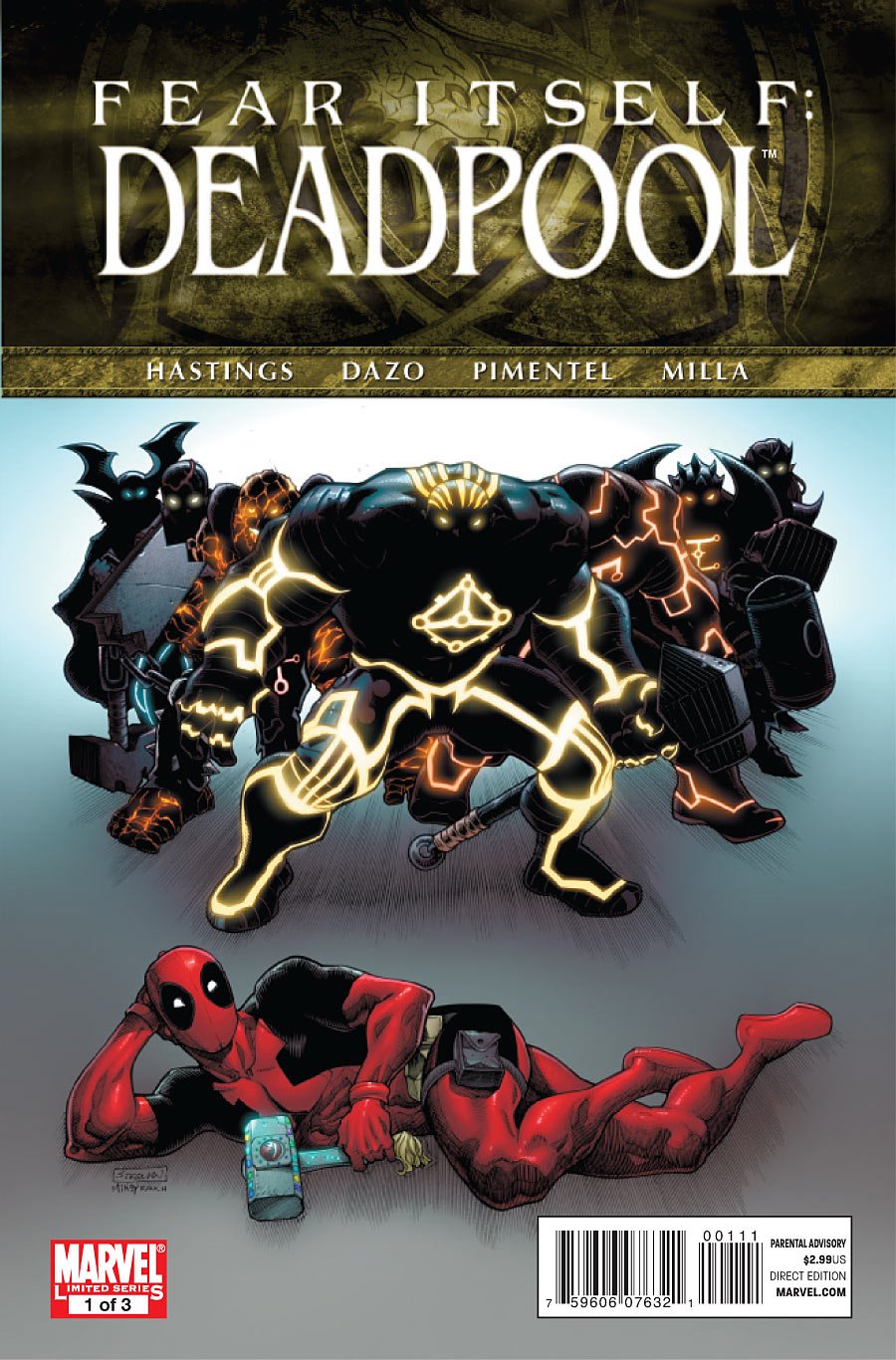 

Fear Itself Deadpool #1 (MARVEL COMICS)