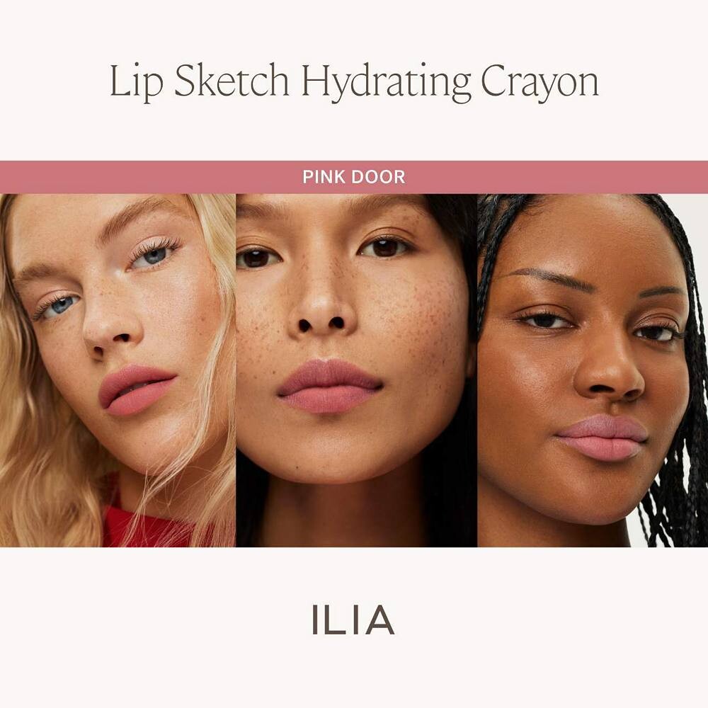 

ILIA Lip Sketch Увлажняющая губная помада + карандаш для губ, цвет Genre