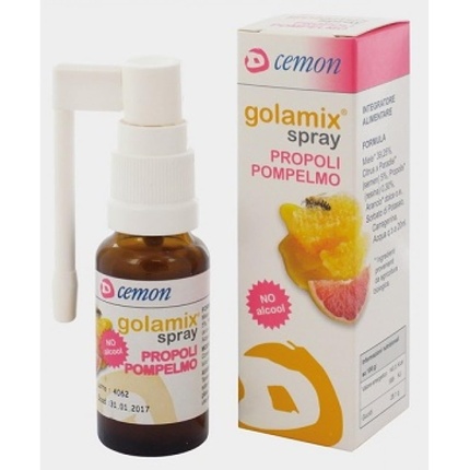 

GOLAMIX Прополис и грейпфрутовый спрей Пищевая добавка Cemon Srl