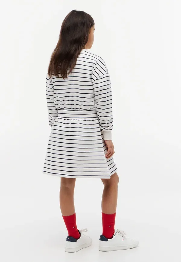 Платье Tommy stripes hwk dress ls day dress Tommy Hilfiger, темно-синий — фото 3